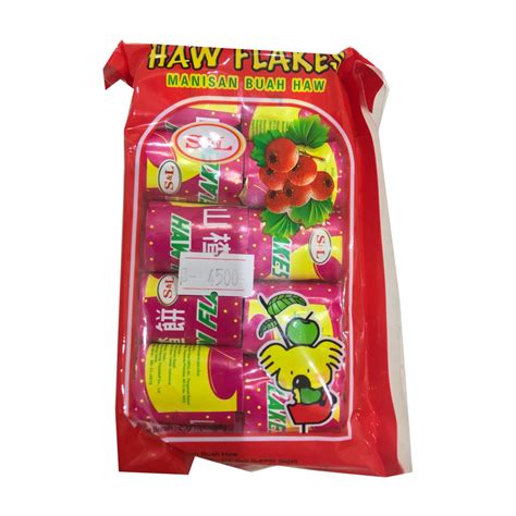 Haw FLAKES Sweet Fruit HAW 80G | Shopee Malaysia