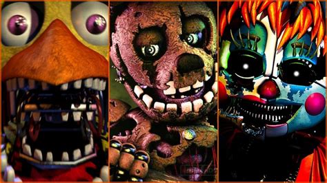 B_ry1?️ On X: Fnaf All Characters 1-4 New Updates X