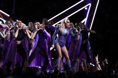 Lady Gaga Super Bowl Outfits 2017 | POPSUGAR Fashion