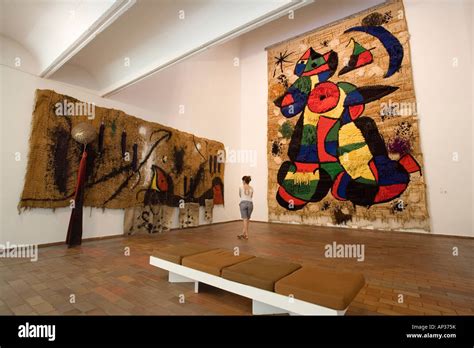 Fundacio Joan Miro, museum, Montjuic, Barcelona, Spain Stock Photo - Alamy