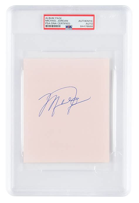 Michael Jordan Signature | RR Auction