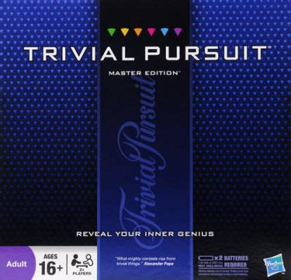 Trivial Pursuit Master Edition Board Game Reviews - BoxedUpFun