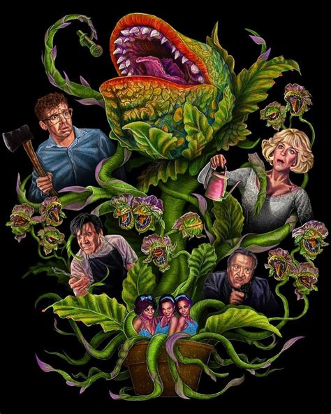 Little Shop of Horrors (1986) (With images) | Horror artwork, Movie artwork, Little shop of horrors