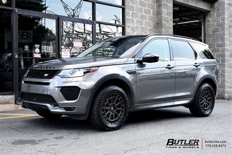 Land Rover Discovery with 18in Black Rhino Boxer Wheels exclusively from Butler Tires and Wheels ...