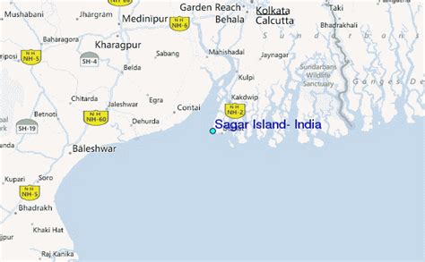 Sagar Island, India Tide Station Location Guide