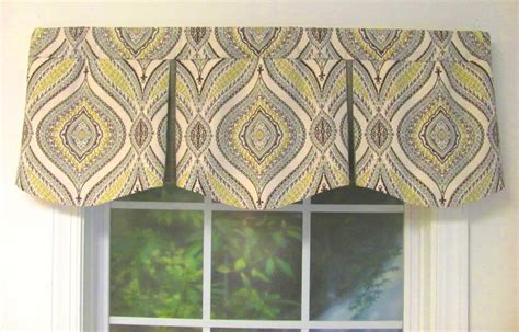 Getting Inspired by Custom Window Valances: Almost Custom Window Valances