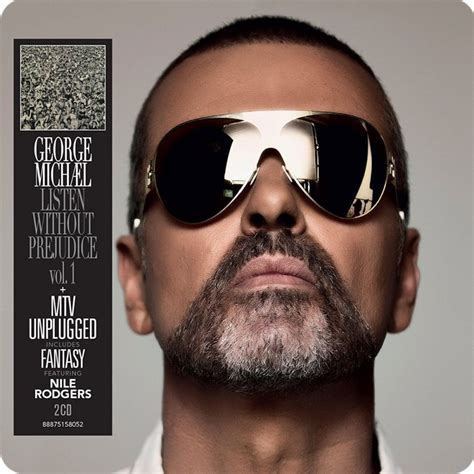 GEORGE MICHAEL (LISTEN WITHOUT PREJUDICE MTV UNPLUGGED) ALBUM COVER WOODEN COASTER