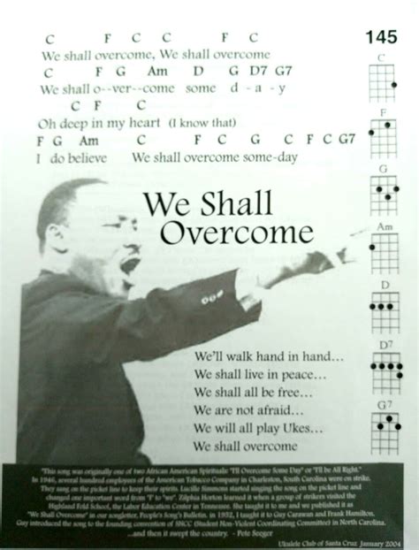 We Shall Overcome