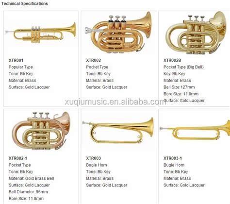 Brass Instrument/band Instruments Marching French Horn For Sale - Buy Marching French Horn ...