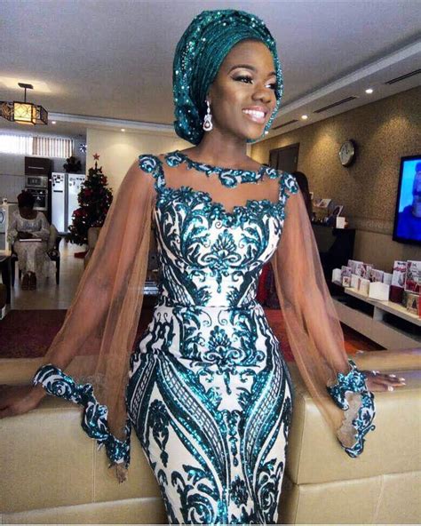 Latest Asoebi Lace Styles | Latest african fashion dresses, African ...