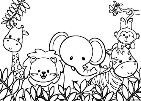 Animals Abc Coloring Page » Turkau