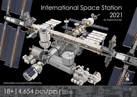 LEGO MOC International Space Station - 1:110 Scale - Historical ...