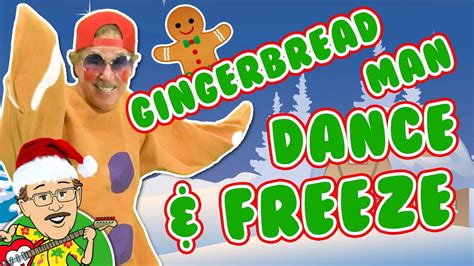 Gingerbread Man Dance and Freeze Vol. 2 | Jack Hartmann | Holiday Freeze Dance - YouTube Music