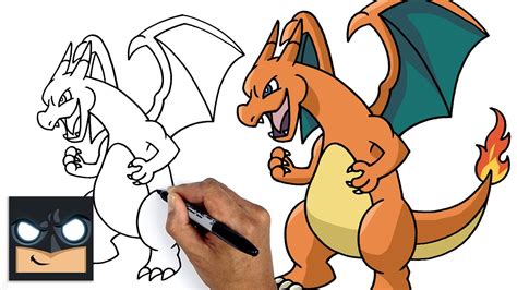 How To Draw Pokemon | Charizard || Step by Step Drawing Tutorial for Beginners - YouTube