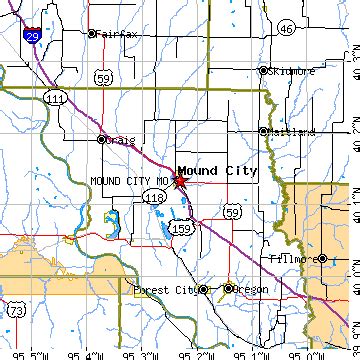 Mound City, Missouri (MO) ~ population data, races, housing & economy