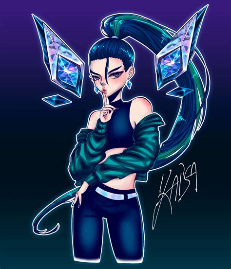 Kai'sa K/DA fanart : fanart