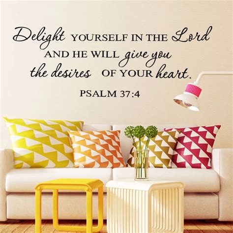 Bible Verse Vinyl Wall Stickers Scripture Word Quote Wall Art Decals Vinyl Bible Verse Wall ...