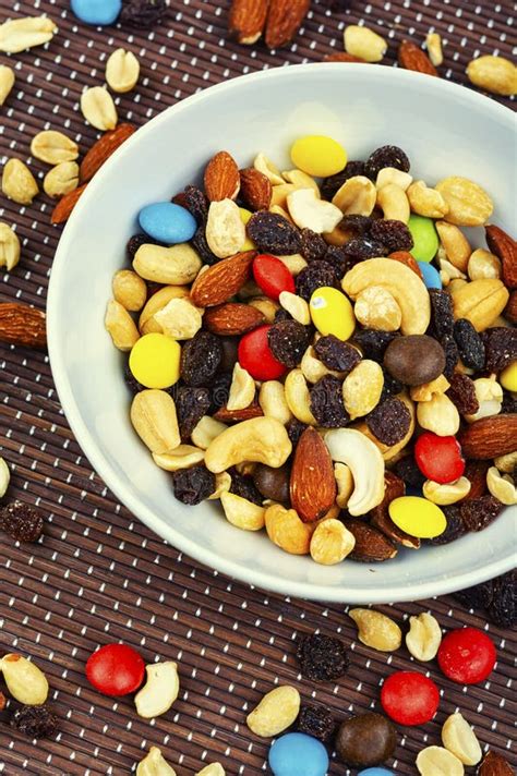 The perfect mix nut snack stock photo. Image of vegan - 259244758