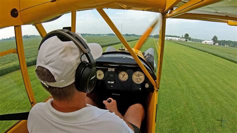 How to land a Piper J-3 Cub on a grass runway – Sporty's flight ...