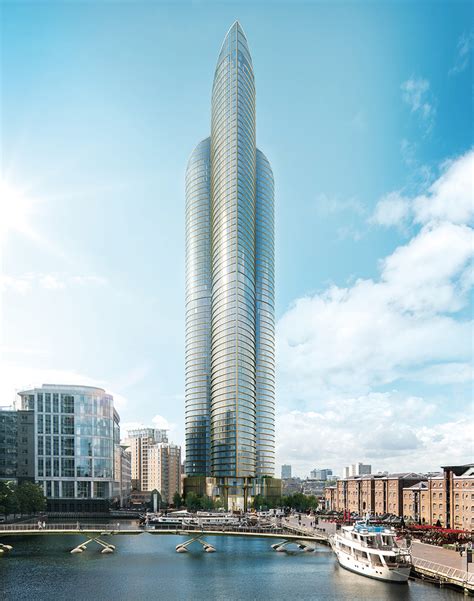 spire london: tallest residential skyscraper in western europe