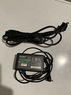 Sony PSP-100 Charger 5V AC Adapter For Sony PSP 1001 2001 3001 Genuine ...