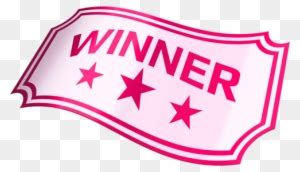 My Lottery Raffle - Congratulations To The Winners - Free Transparent PNG Clipart Images Download