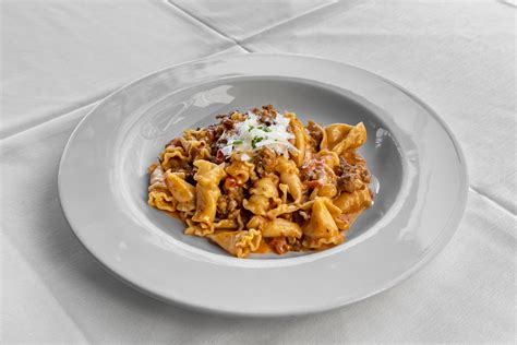 Campanelle Sausage - Dinner Menu - Mimmo's