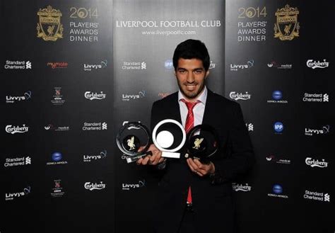 Luis Suarez scores a hat-trick at LFC Awards Night - Liverpool FC - This Is Anfield