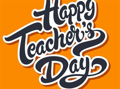 Download Happy Teacher's Day Greeting Card | Wallpapers.com