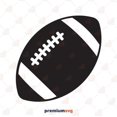 American Football SVG Cut File, Instant Download | PremiumSVG