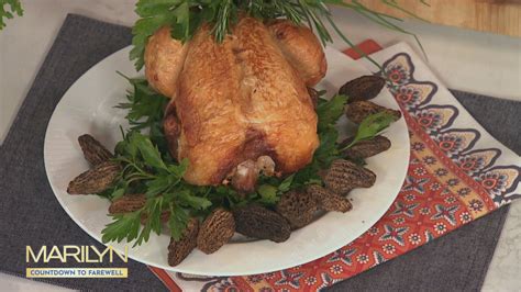 Daniel Boulud’s ultimate roasted chicken with morels à la crème and white asparagus