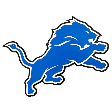 NFL Detroit Lions Small Decal (With images) | Detroit lions logo ...