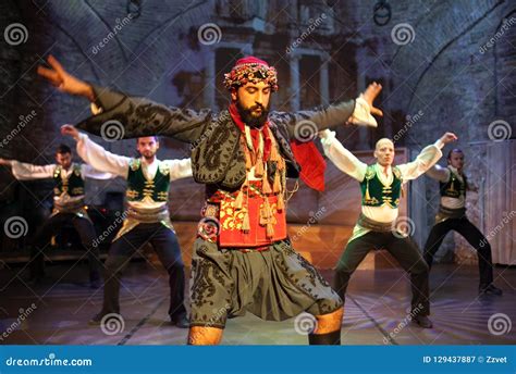 Turkish Folk Dance Editorial Image | CartoonDealer.com #129437887