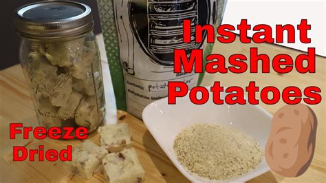 Freeze Dried Instant Mashed Potatoes — with Rehydration! – Instant Pot ...