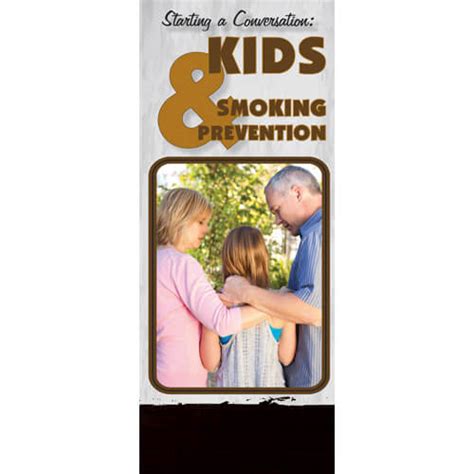 Starting a Conversation: Kids & Smoking Prevention Pamphlets | NIMCO, Inc.