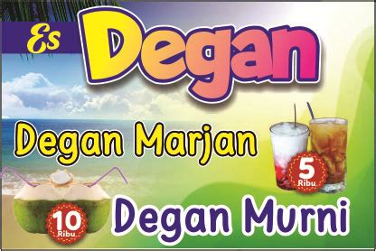 Banner Es Degan cdr - Design_Spanduk