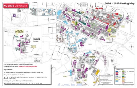 Nc State Parking Map - Printable Map