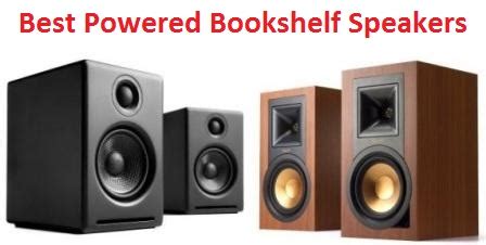 Top 15 Best Powered Bookshelf Speakers in 2020