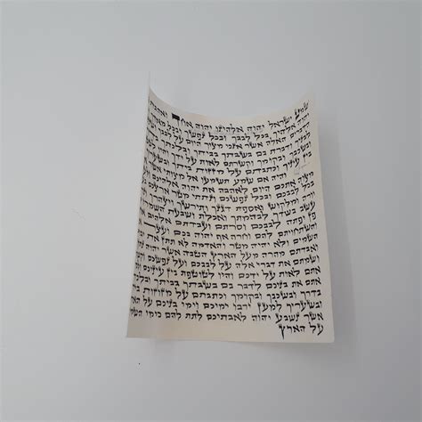 Mezuzah Scroll Kosher Scrolls in Two Sizes - Etsy