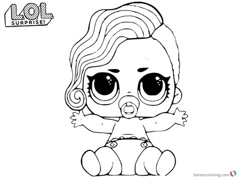 LOL Coloring Pages Lil Pearl - Free Printable Coloring Pages