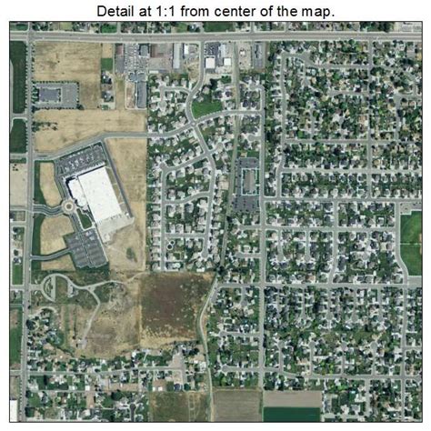 Aerial Photography Map of Riverton, UT Utah