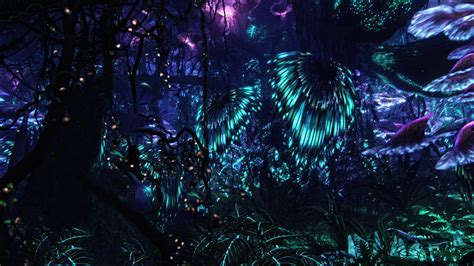 "Avatar" Pandora's flora and fauna | Avatar tree, Fantasy landscape ...