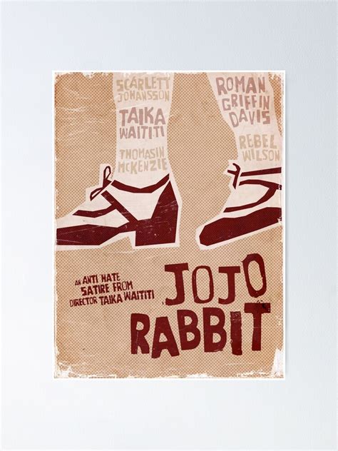 "Jojo Rabbit" Poster for Sale by artstuffbyiz | Redbubble