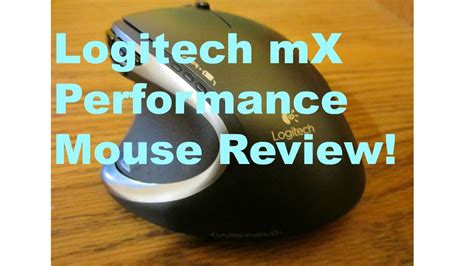 Logitech Performance mX mouse Review - YouTube