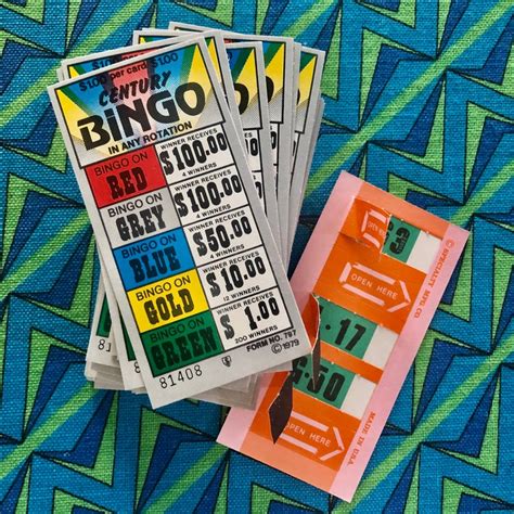 Pull Tab Bingo Cards