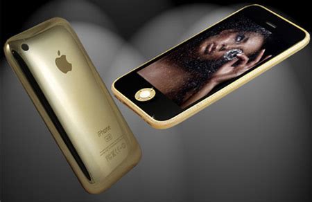 Goldstriker iPhone 3GS Full 18ct Gold & Swarovski Edition revealed ...