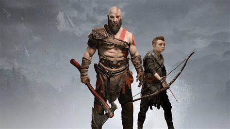 1920x1080 Kratos And Atreus 4k Laptop Full HD 1080P HD 4k Wallpapers, Images, Backgrounds ...