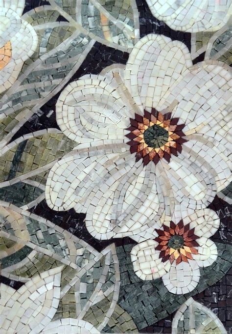 Mosaic Wall Art - Lys Flower | Clearance | Mozaico | Mosaic art, Mosaic ...