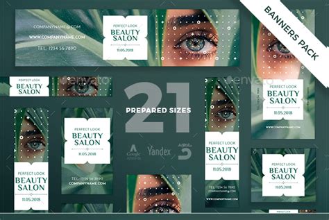 Beauty Salon Banner Templates | Free PSD | AI | Vector | EPS Formats