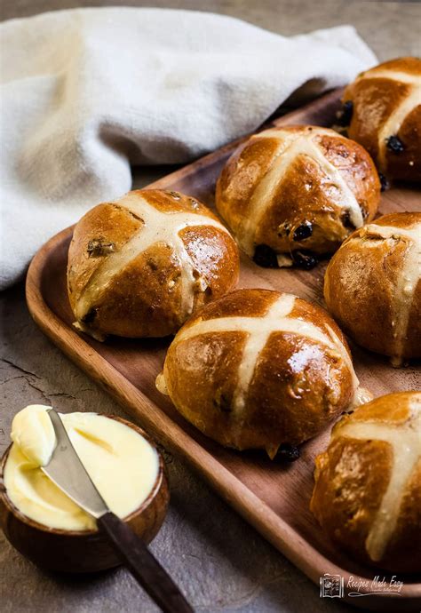 Sourdough Hot Cross Buns | Recipes Made Easy